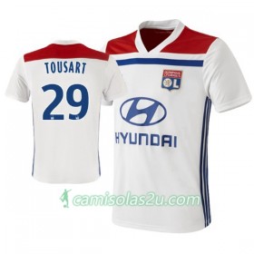 Camisolas de Futebol Olympique Lyonnais Lucas Tousart 29 Equipamento Principal 2018/19 Manga Curta